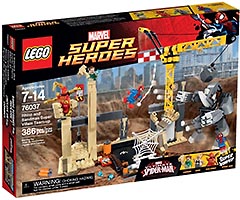 Набор LEGO Носорог™ и Песочный человек™ против Супергероев™
