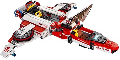 Набор LEGO Реактивный самолёт Мстителей: Космическая миссия™