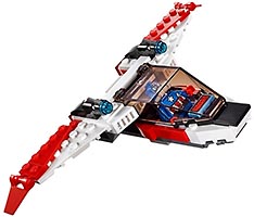 Набор LEGO Реактивный самолёт Мстителей: Космическая миссия™