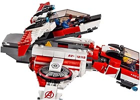 Набор LEGO Реактивный самолёт Мстителей: Космическая миссия™