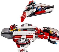 Набор LEGO Реактивный самолёт Мстителей: Космическая миссия™
