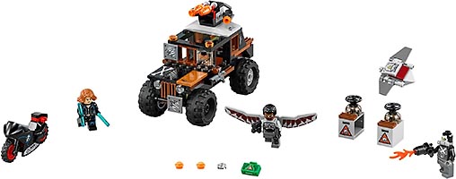 Набор LEGO 76050 Опасное ограбление