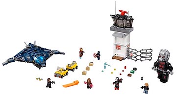 Набор LEGO 76051 Сражение в аэропорту