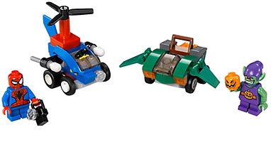 Набор LEGO 76064 Человек паук против Зелёного Гоблина