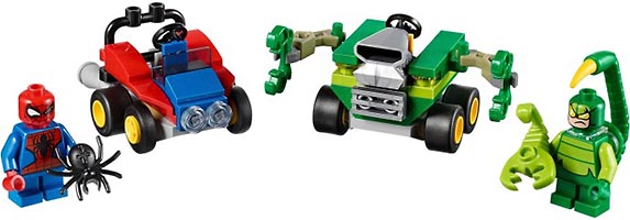 Набор LEGO 76071 Человек-паук против Скорпиона