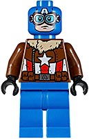 Набор LEGO Воздушная погоня Капитана Америка