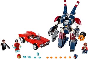 Набор LEGO 76077 Железный человек