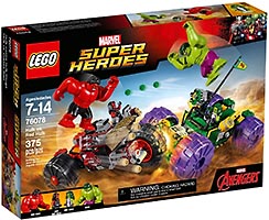 Набор LEGO Халк против Красного Халка