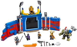 Набор LEGO 76088 Тор против Халка: Бой на арене