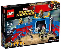 Набор LEGO Тор против Халка: Бой на арене