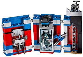 Набор LEGO Тор против Халка: Бой на арене