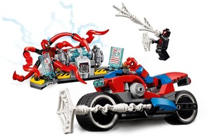Набор LEGO Человек-паук: Спасательная операция на мотоцикле