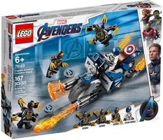 Набор LEGO Капитан Америка: Атака Аутрайдеров