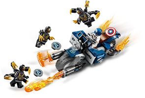 Набор LEGO Капитан Америка: Атака Аутрайдеров