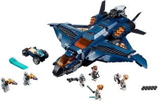 Набор LEGO 76126 Модернизированный квинджет Мстителей