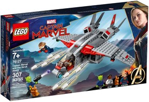 Набор LEGO Капитан Марвел и атака скруллов