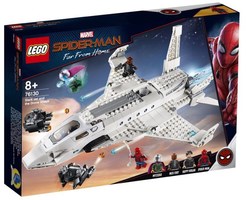Набор LEGO 76130 Реактивный самолёт Старка и атака дрона