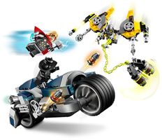 Набор LEGO Avengers Speeder Bike Attack