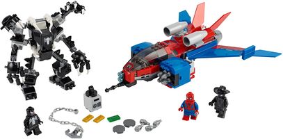 Набор LEGO 76150 Spiderjet vs. Venom Mech