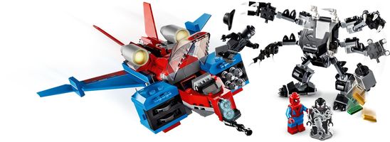 Набор LEGO Spiderjet vs. Venom Mech