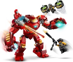 Набор LEGO Iron Man Hulkbuster versus A.I.M. Agent