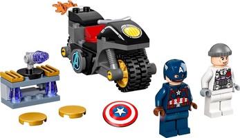 Набор LEGO 76189 Captain America and Hydra Face-Off