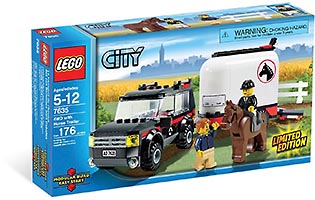 Набор LEGO Полноприводный трейлер с лошадью