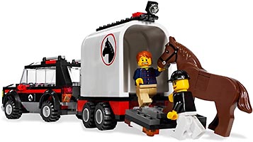 Набор LEGO Полноприводный трейлер с лошадью