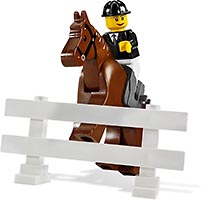 Набор LEGO Полноприводный трейлер с лошадью