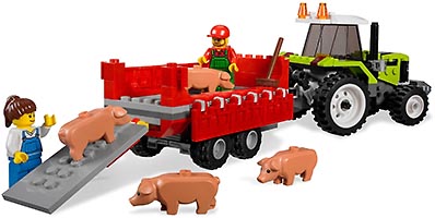 Набор LEGO Свиноферма и трактор