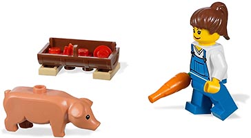 Набор LEGO Свиноферма и трактор