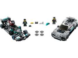 Набор LEGO 76909 Mercedes-AMG F1 W12 E Performance & Mercedes-AMG Project One