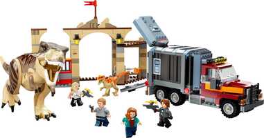 Набор LEGO 76948 T. rex & Atrociraptor Dinosaur Breakout
