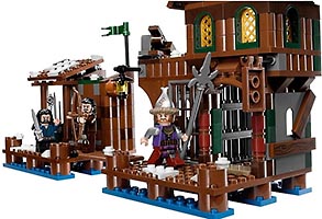 Набор LEGO Погоня в Озёрном городе