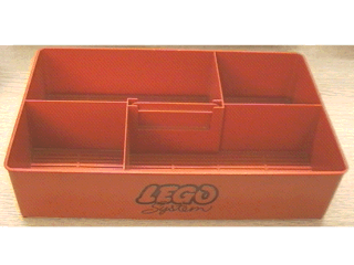 Набор LEGO 791 Ящик для хранения - красный