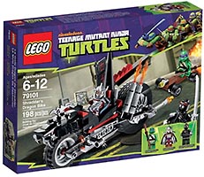 Набор LEGO Мотоцикл дракон Шреддера