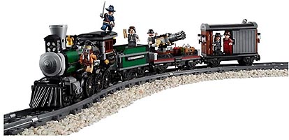 Набор LEGO Преследование поезда Конституция