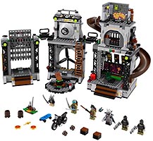 Набор LEGO 79117 Нападение на логово Черепашек
