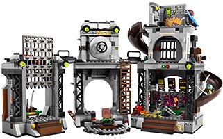 Набор LEGO Нападение на логово Черепашек