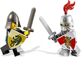 Набор LEGO Погоня за повозкой с пленником