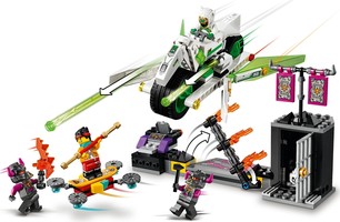 Набор LEGO White Dragon Horse Bike