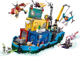 Набор LEGO Monkie Kid's Team Secret HQ