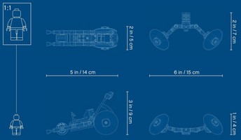 Набор LEGO Monkie Kid's Cloud Roadster