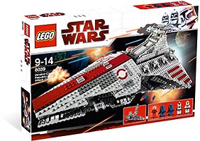 Набор LEGO Атакующий крейсер республиканцев класса Венатор