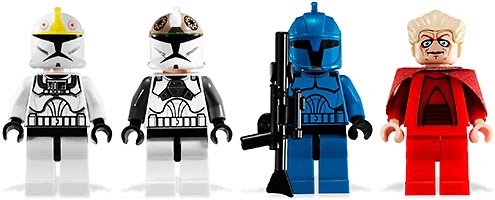 Набор LEGO Атакующий крейсер республиканцев класса Венатор