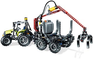 Набор LEGO Трактор с лесопогрузчиком