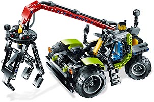 Набор LEGO Трактор с лесопогрузчиком