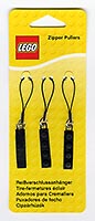 Набор LEGO 850414 Zipper Pullers (Black)