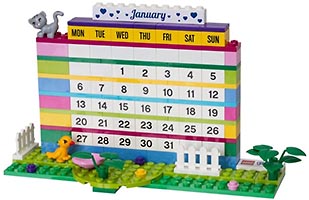 Набор LEGO 850581 Календарь из кубиков Friends