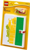Набор LEGO Записая книжка с обложкой в виде строительной пластины и алфавитом